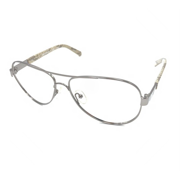 Tory Burch TY6010 103/T5 Aviator Snake Tan Brown Sunglasses Frames 57-14 135 - Picture 8 of 12